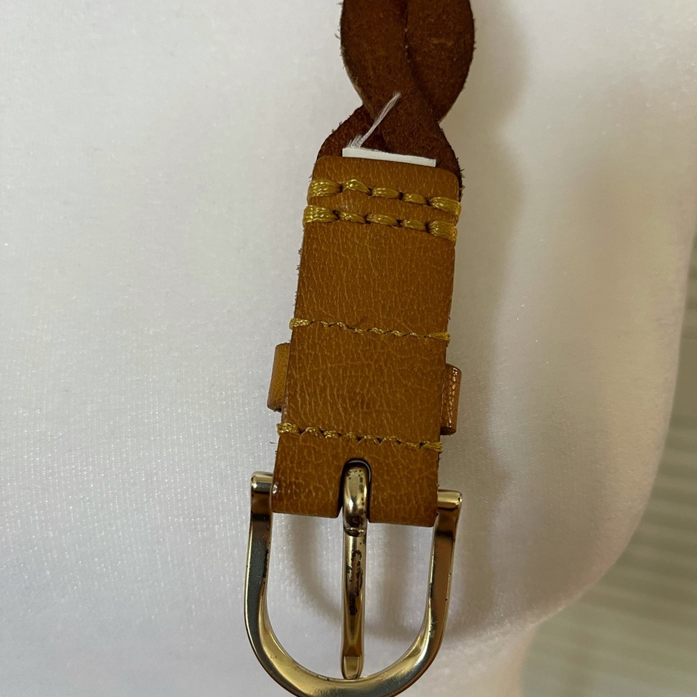 Leather braided belt - Picture 6 of 6